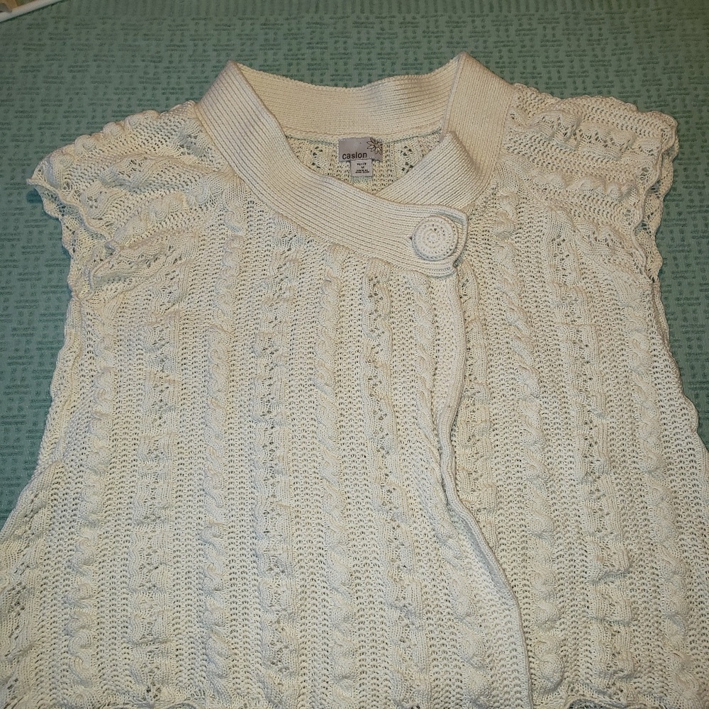 Caslon Off White Sweater wrap